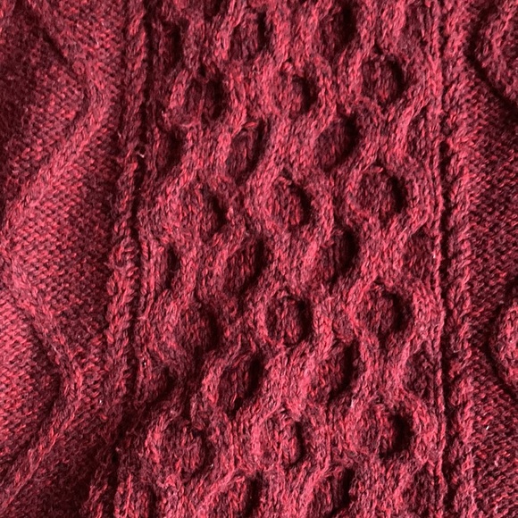 Wind River Cotton Blend Cable-knit Sweater Size S - Picture 2 of 5